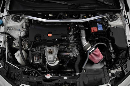 K&N Engineering K&N 2022 Honda Civic 2.0L L4 Silver Typhoon Intake 69-1510TC 69-1510TC Photo - Mounted