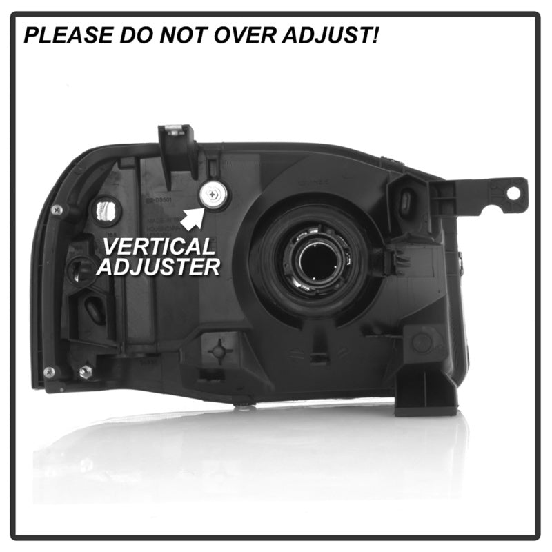 SPYDER xTune 01-04 Nissan Frontier OEM Headlights - Chrome (HD-JH-NF01-AM-C) 9042775 9042775 Photo - Unmounted
