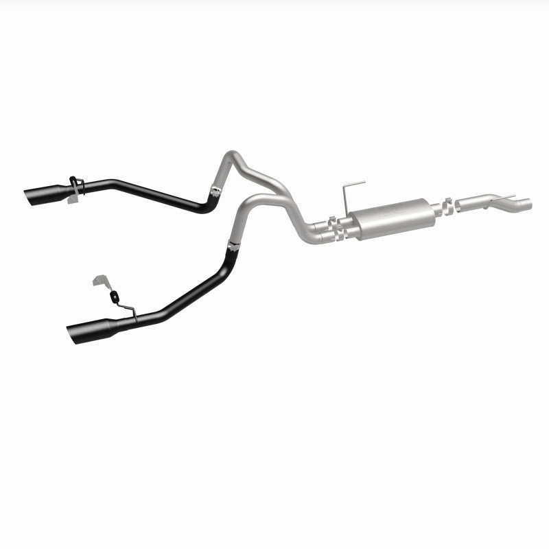 Magnaflow 21 Ford F-150 Street Series Cat-Back Performance Exhaust System- Dual-Split Rear Exit 19562 19562 360 Degree Image Set