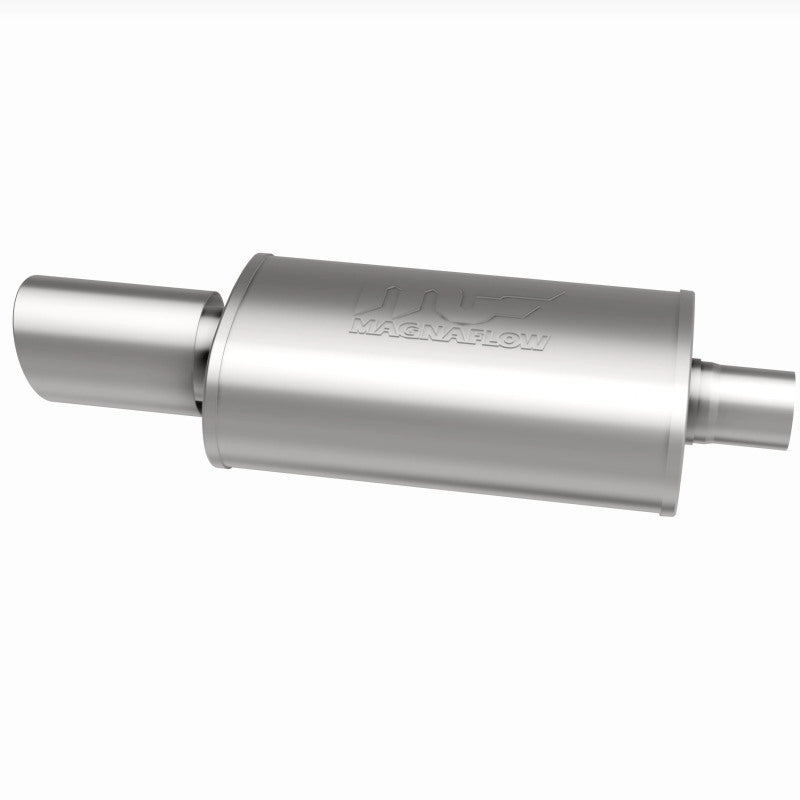 MagnaFlow 5" X 8" Oval Center/Center Performance Muffler With Tip 14851 360 Degree Image Set