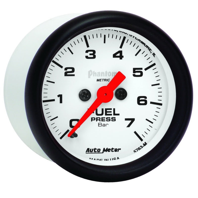 AutoMeter Gauge Fuel Pressure 2-1/16in. 7Bar Digital Stepper Motor Phantom 5763-M 5763-M User 3