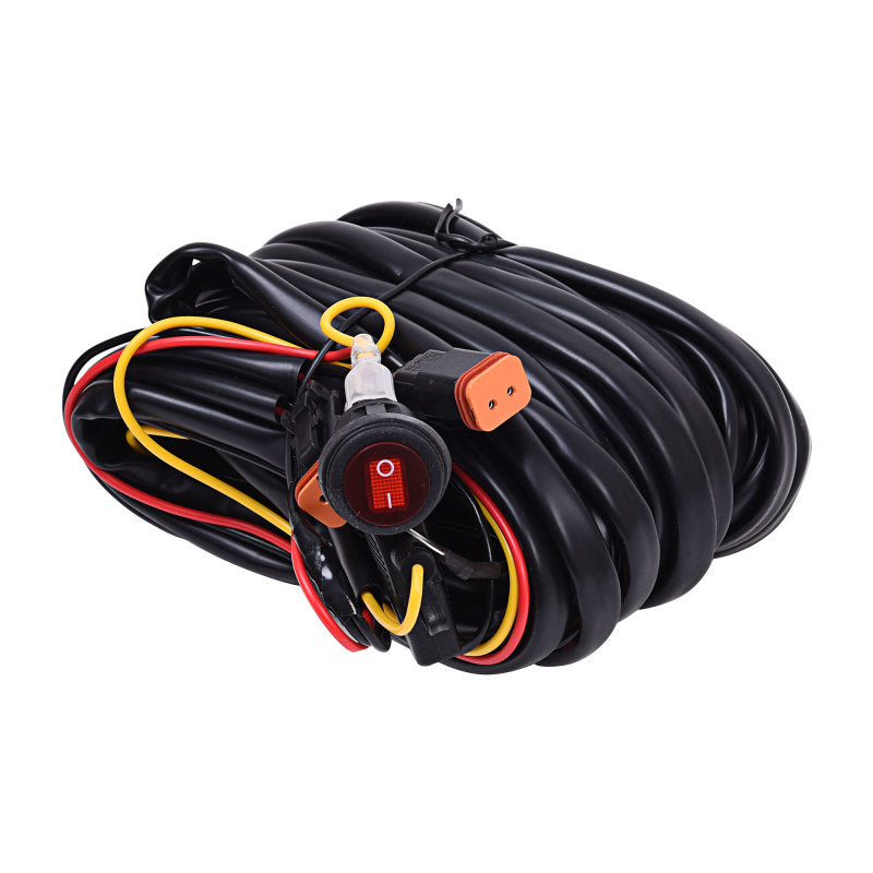 KC HiLiTES Wiring Harness for (2) Lights w/2-Pin Deutsch Connectors (110w Max Total) 6308 6308 Photo - Primary