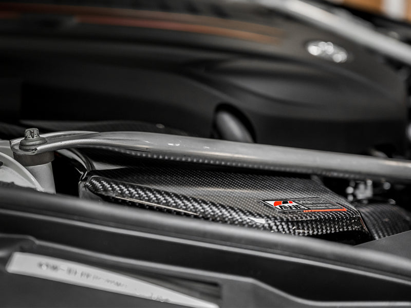 AWE Tuning 2020+ Toyota GR Supra S-FLO Carbon Intake Lid 2660-15019 2660-15019 Photo - Mounted
