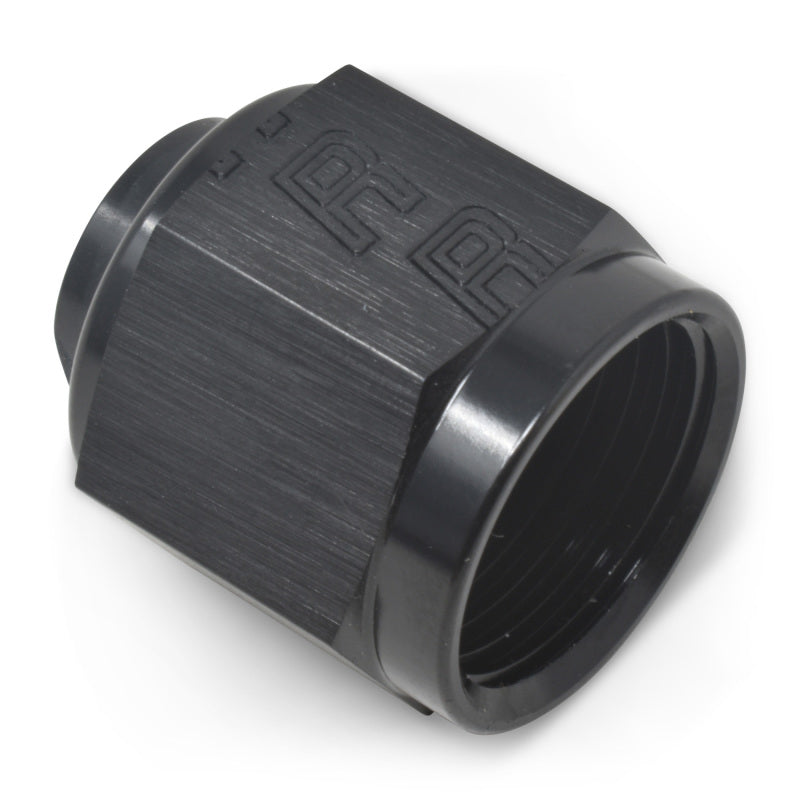 Russell -4 AN Flare Cap (Black Finish) 661953 Photo - out of package