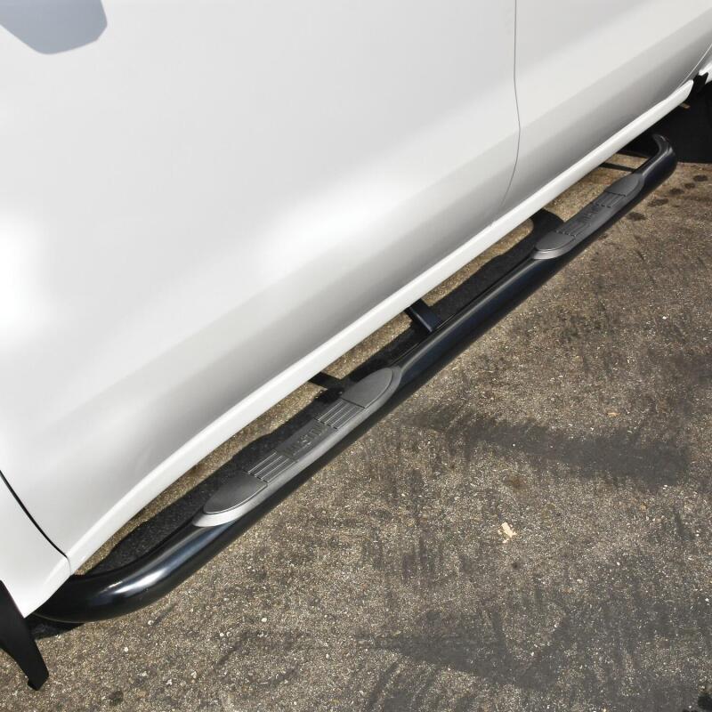 Westin 2019 Chevrolet Silverado/Sierra 1500 Crew Cab E-Series 3 Nerf Step Bars - Black 23-4135 23-4135 Photo - Mounted