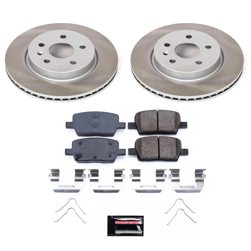 PowerStop Power Stop 16-21 Chevrolet Camaro Rear Semi-Coated Rotor Kit SC7289 SC7289 Photo - Primary