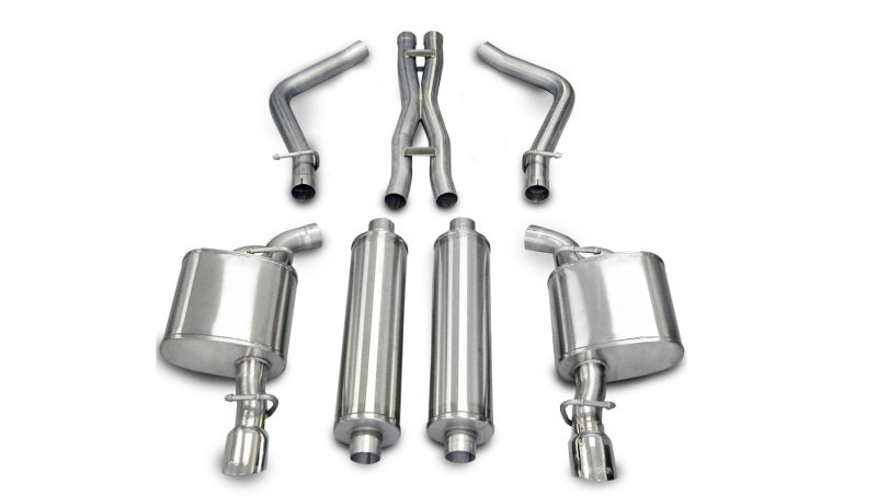 Corsa Performance Corsa 05-10 Dodge Charger No Towing Hitch R/T 5.7L V8 Polished Xtreme 14439 Photo - Primary