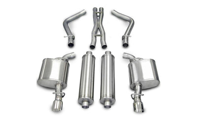Corsa Performance Corsa 05-10 Dodge Charger No Towing Hitch R/T 5.7L V8 Polished Xtreme 14439 Photo - Primary