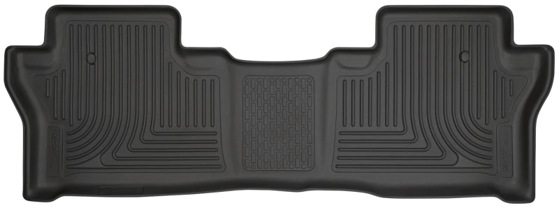 Husky Liners 2016 Honda Pilot WeatherBeater 2nd Row Black Floor Liners (1pc) 19411 Photo - Primary