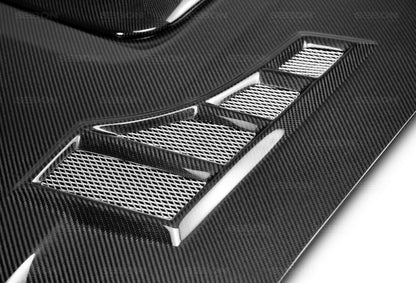 Seibon CW Carbon Fiber Hood Subaru Impreza / Wrx / Sti  2004-2005 HD0405SBIMP-CW Photo - Primary