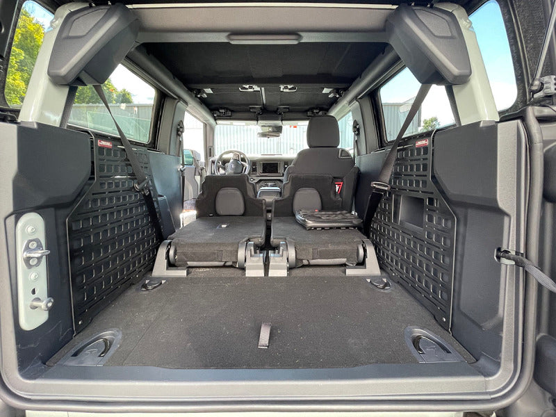 BuiltRight Industries 2021+ Ford Bronco 2dr MOLLE Compatible Cargo Panel - Full Kit 102603 102603 Photo - Primary