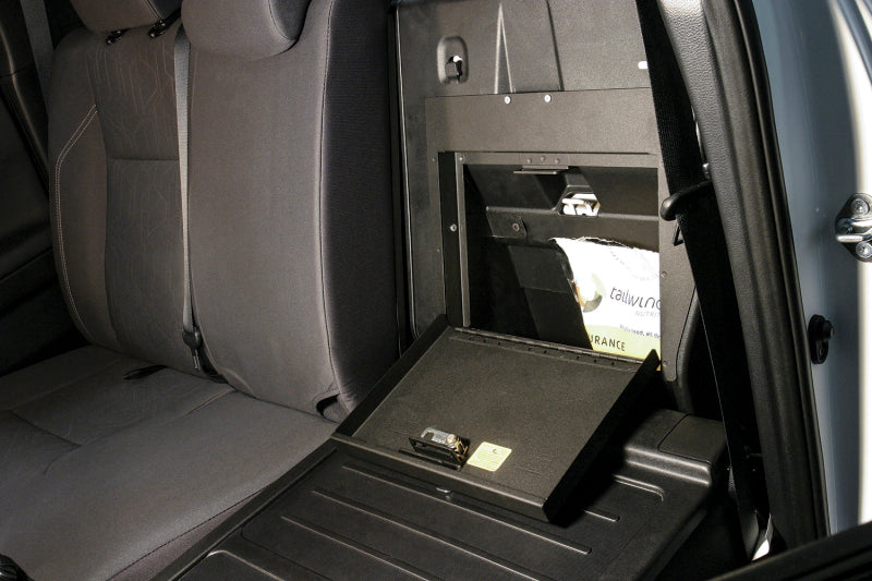 Tuffy Products Tuffy 05-23 Toyota Tacoma Behind Seat Cubby Cover W/ Combo Lock 331-01-A 331-01-A Photo - Mounted