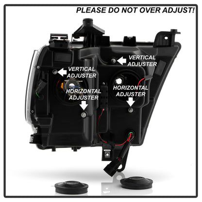 Spyder Dodge Ram 19-20 Halogen Model Projector Headlights Chrome PRO-YD-DR19HALSI-SEQ-C 5087409 5087409 User 4