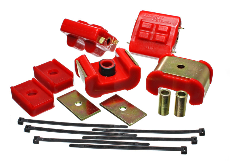 Energy Suspension Motor And Transmission Mount Red Chevrolet K20 Base 1979-1980 3.1126R Photo - Primary