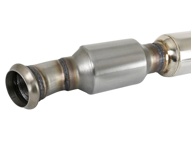 aFe Power Direct Fit 409 SS Catalytic Converter 14-18 Mini Cooper S 2.0T 47-46305 47-46305 Photo - Unmounted