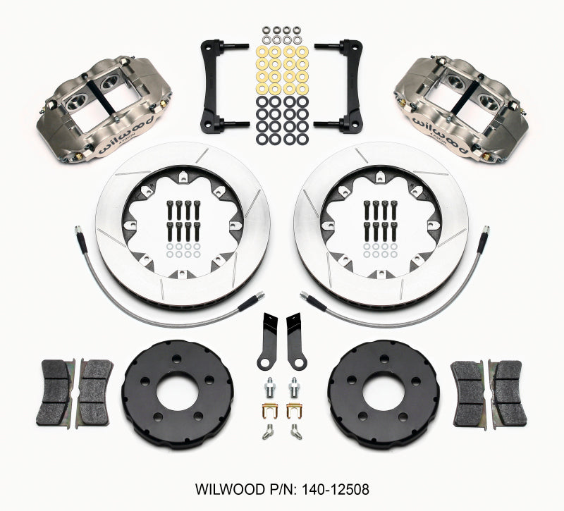 Wilwood Forged Superlite 4R ST BB Front Kit Road Race 2005-2014 Mustang 140-12508 140-12508 Photo - Primary