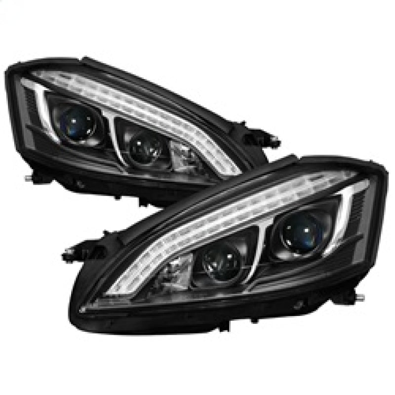 Spyder Mercedes W221 S Class 07-09 Headlights - HID Model Only - Black PRO-YD-MBW22107-HID-DRL-BK 5083890 5083890 Photo - Primary