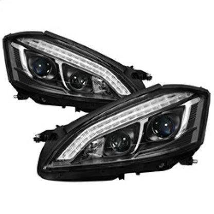 Spyder Mercedes W221 S Class 07-09 Headlights - HID Model Only - Black PRO-YD-MBW22107-HID-DRL-BK 5083890 5083890 Photo - Primary