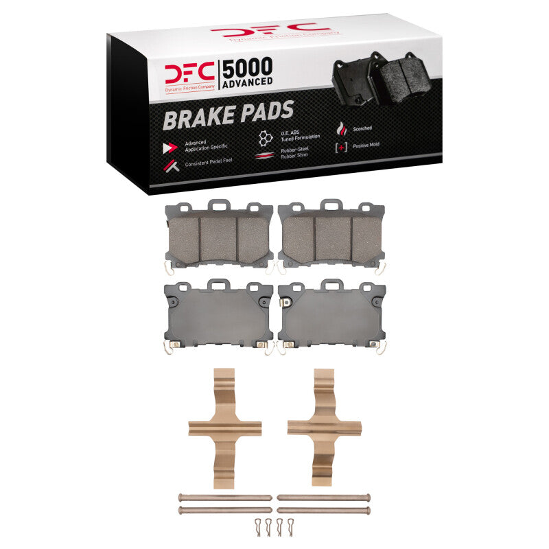 DFC DFC 5000 Advanced Low Met Brake Pads Brakes, Rotors & Pads Brake Pads - OE main image