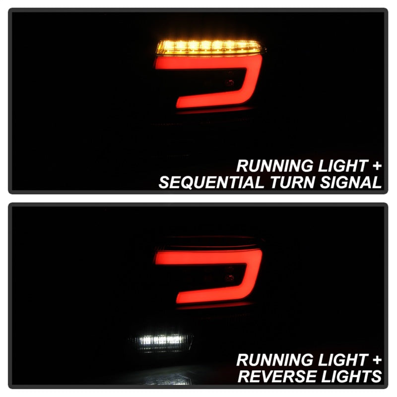 Spyder 08-11 Subaru Impreza WRX 4DR LED Tail Lights - Black Smoke ALT-YD-SI084D-LED-BSM 5087980 5087980 Photo - Unmounted