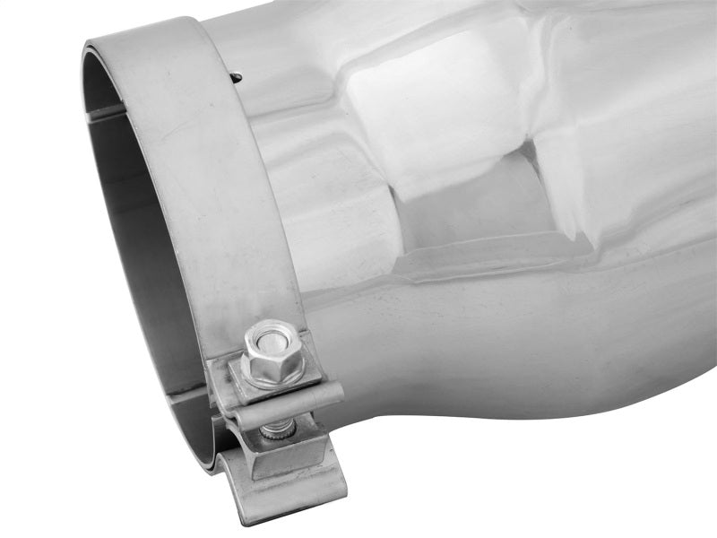 aFe MACH Force-Xp 5in 304 Stainless Steel Exhaust Tip: 5 In x 7 Out x 15L 49T50702-P15 Photo - Unmounted