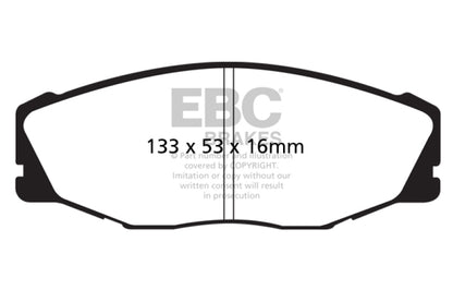 EBC Disc Brake Pad Set DP41712R Photo - Primary