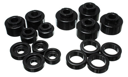Energy Suspension Ford 2005-07 F-250 SD, F-350 SD 2/4WD Crew Cab Body Mount Set  Black 4.4120G Photo - Primary