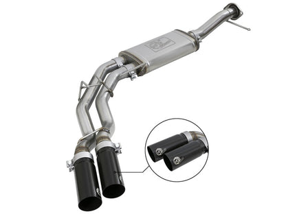 aFe Cat Back Exhaust Black - Ford F-150 11-14 49-43078-B Photo - Primary
