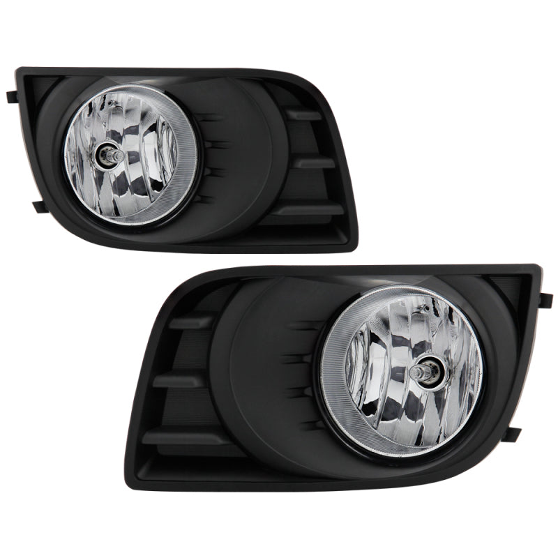Spyder Toyota Sequoia 08-16 OEM Style Fog Lights w/OEM Fit Switch - Fog Bulbs-4145(Included) - Clear 5087133 5087133 Photo - Primary
