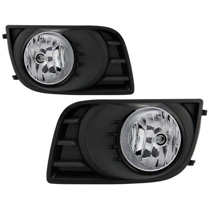 Spyder Toyota Sequoia 08-16 OEM Style Fog Lights w/OEM Fit Switch - Fog Bulbs-4145(Included) - Clear 5087133 5087133 Photo - Primary