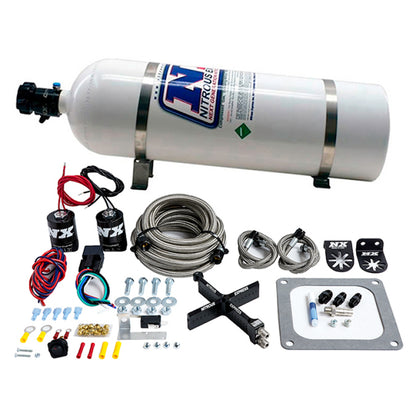Nitrous Express 4500 Covert Crossbar Plate System Stage 6 50-300HP (15lb Bottle) 63071-15 63071-15 Photo - Primary