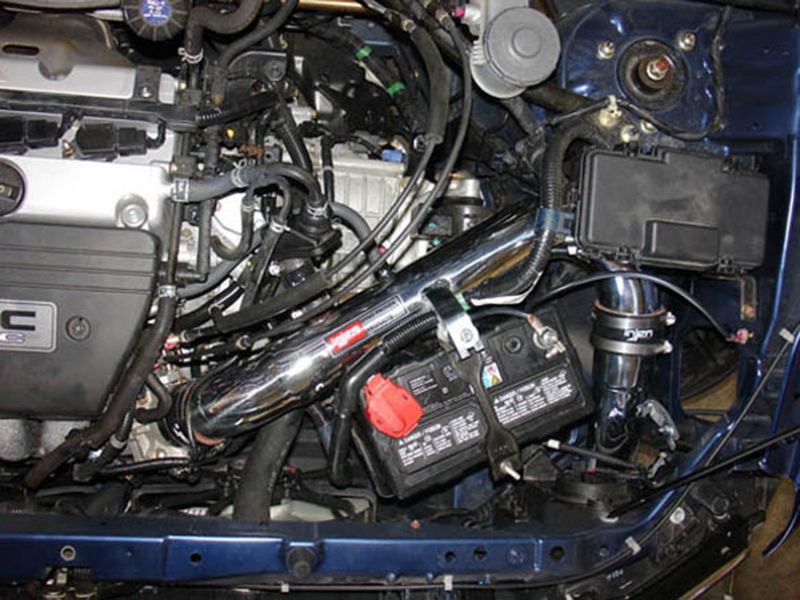 Injen 03-06 Element Polished Cold Air Intake SP1726P SP1726P Photo - Mounted