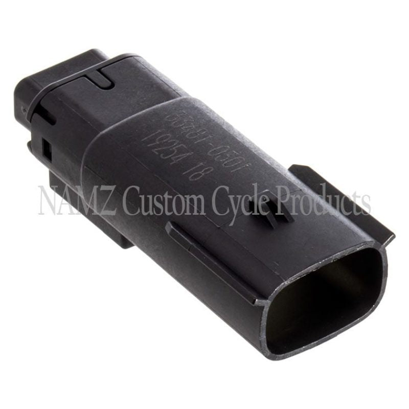 NAMZ 07-23 FLHRC Models Right Side Handlebar Ctrl Molex MX-150 3-Position Male - Blk (HD 72511-07BK) NM-33481-0301 NM-33481-0301 Photo - Primary