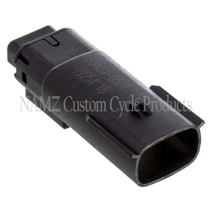 NAMZ 07-23 FLHRC Models Right Side Handlebar Ctrl Molex MX-150 3-Position Male - Blk (HD 72511-07BK) NM-33481-0301 NM-33481-0301 Photo - Primary