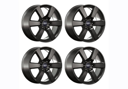 Ford Racing 15-16 F-150 20in x 8.5in Wheel Set with TPMS Kit - Matte Black M-1007K-P20XB M-1007K-P20XB Photo - Primary