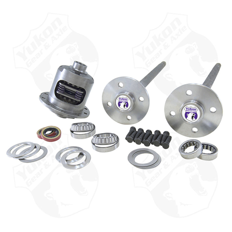 Yukon Gear & Axle Yukon Gear 79-93 Mustang Axle Kit / 28 Spline / 4 Lug Axles w/ Duragrip Positraction YA FMUST-1-28 YA FMUST-1-28 Photo - Primary