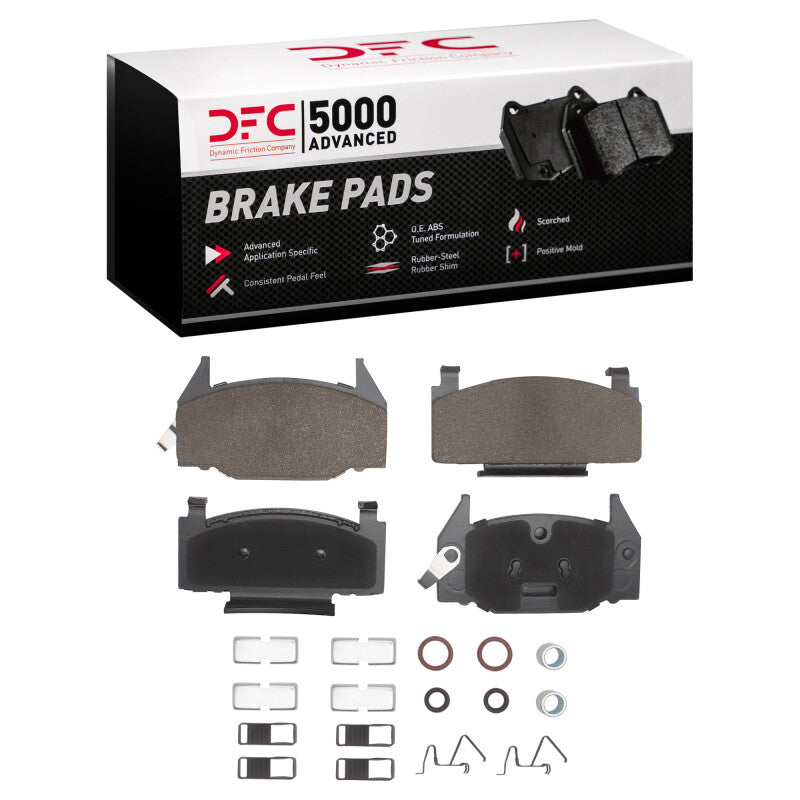 DFC DFC 5000 Advanced Semi Met Brake Pads Brakes, Rotors & Pads Brake Pads - OE main image