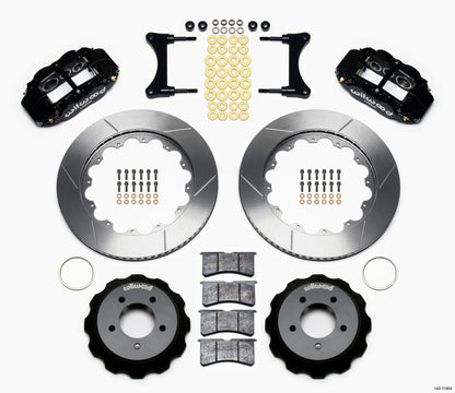 Wilwood Narrow Superlite 6R Front Hat Kit 14.00in 93-96 Mazda RX7 140-11964 140-11964 Photo - Primary