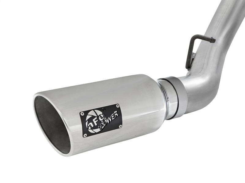 aFe  POWER 49-44080-P Large Bore-HD 409 SS DPF-Back Exhaust System 49-44080-P Photo - Unmounted