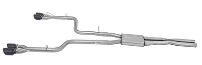 Gibson 15-16 Dodge Challenger R/T 5.7L 2.5in Cat-Back Dual Exhaust - Black Elite (Ceramic) 617009-B 617009-B Photo - Primary