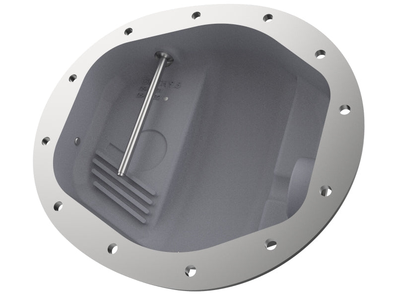 aFe Pro Series GMCH 9.5 Rear Diff Cover Black w/ Machined Fins 19-20 GM Silverado/Sierra 1500 46-71140B 46-71140B Photo - Unmounted