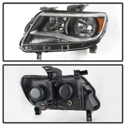SPYDER xTune 15-17 Chevy Colorado (Halogen Models Only) Driver Side Headlights OEM Left (HD-JH-CCOL15-OE-L) 9040535 9040535 Photo - Unmounted