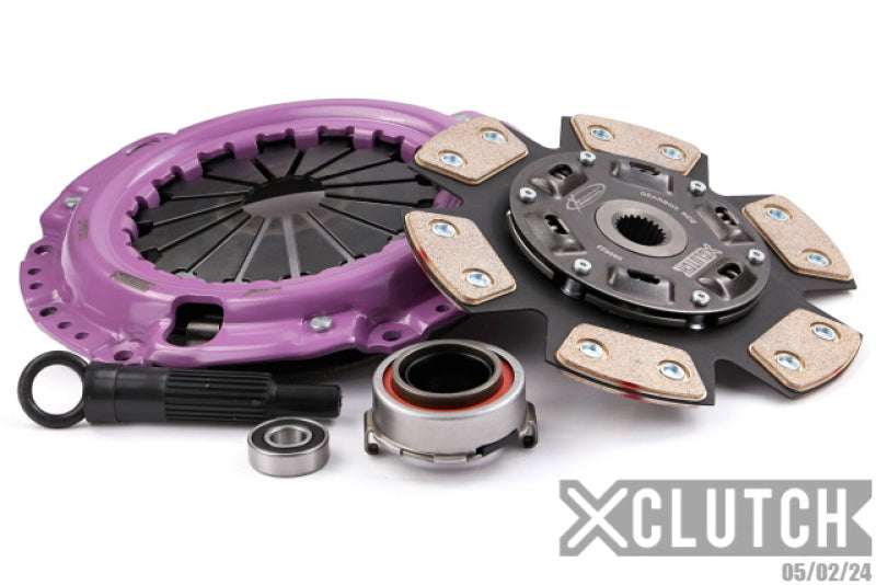 XCLUTCH 94-97 Mazda Miata M Edition 1.8L Stage 2R Extra HD Sprung Ceramic Clutch Kit XKMZ22006-1R XKMZ22006-1R Photo - Primary