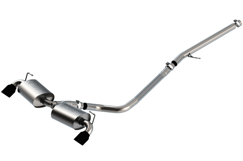 Borla 2021 Ford Bronco Sport 2.0L 2.5in / 2.25in S-Type Cat-Back Exhaust - Ceramic Black Tip 140882CB 140882CB Photo - Primary