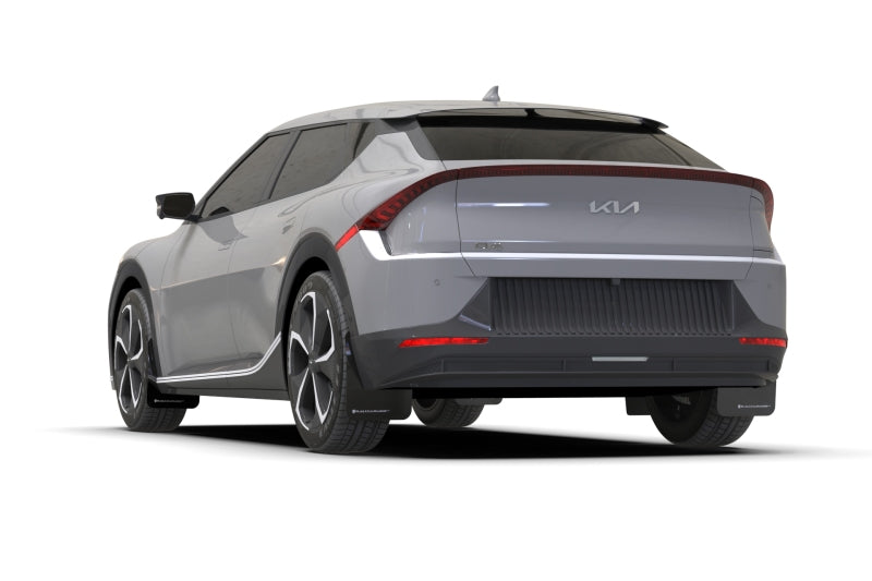 Rally Armor 22-23 Kia EV6 Black UR Mud Flap Red Logo MF91-UR-BLK-RD MF91-UR-BLK-RD User 1