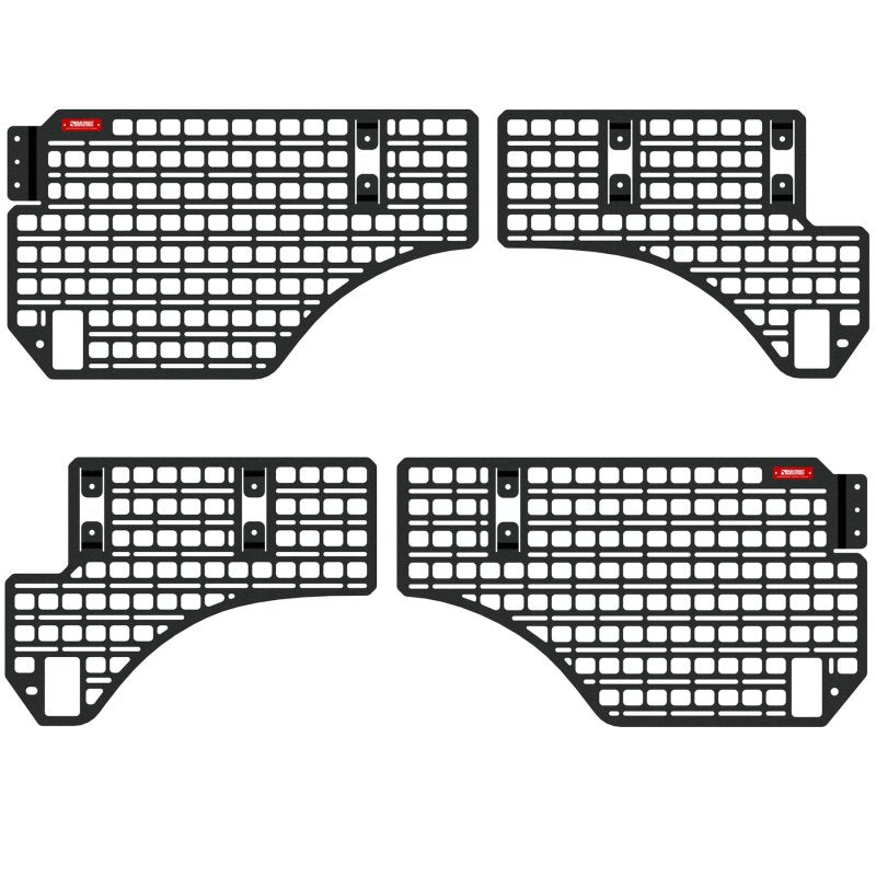 BuiltRight Industries 2019+ RAM 1500 5.7ft Bed Full Bedside Rack - 4pc Set 102501