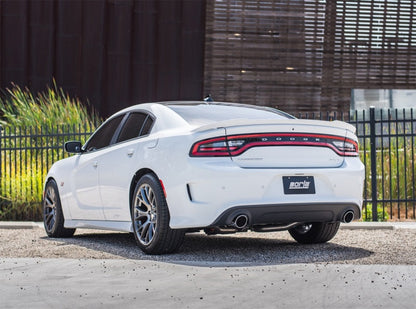 Borla 2015-2016 Charger SRT 392 / Scat Pack 6.4L Atak Catback Exhaust Single Split Rear Exit 140675 140675 Photo - Close Up