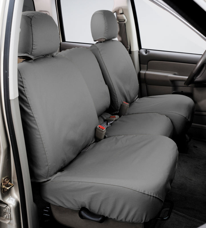 Covercraft 19-24 Ford F-250 Polycotton SeatSaver Custom Second Row Seat Covers - Grey SS8497PCGY SS8497PCGY Photo - Primary