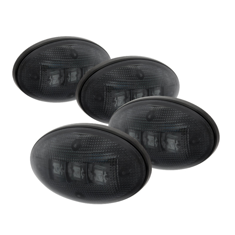SPYDER Xtune Ford Superduty F250-F550 99-10 Dually Fender LED Side Fender Lights Smoke ACC-LED-FDSD99-SL-SM 9924668 9924668 Photo - Primary
