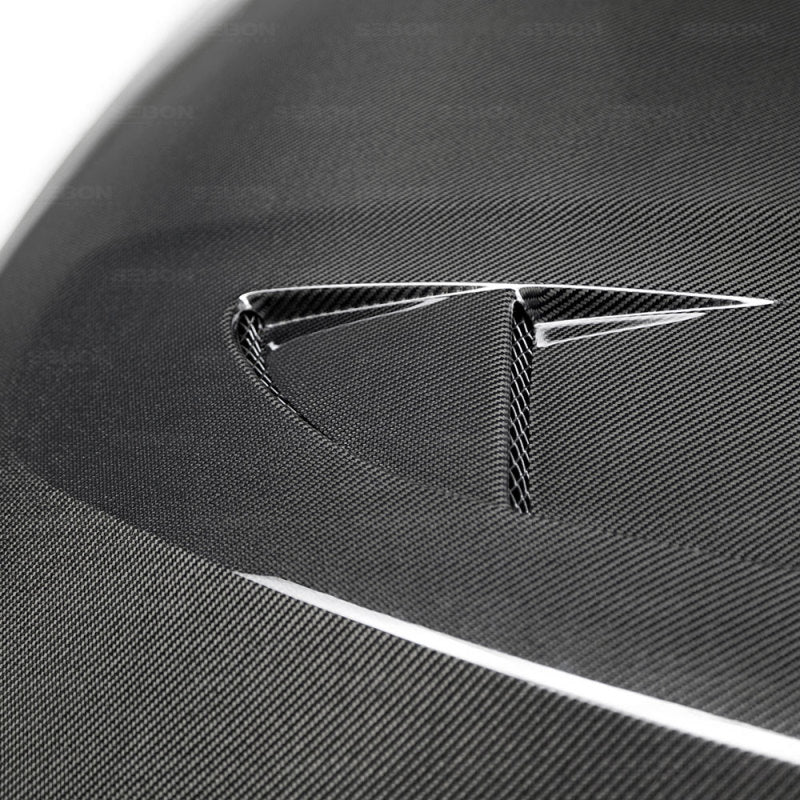 Seibon Carbon Fiber Hood for 2019-2022 Hyundai Veloster HD19HYVEL-TS Photo - Primary
